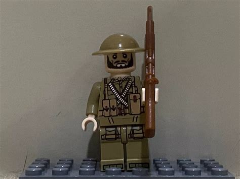 Lego 1914 British Soldier Lego Soldiers Lego Ww1 Battles