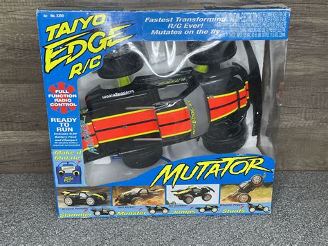 Taiyo Edge Rc Mutator 96v Turbo Tyco Rc Remote Control Car 90s Retro