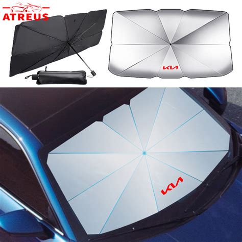 KIA Car Sunshade Umbrella Car Front Windscreen Sun Shield Shade Anti UV