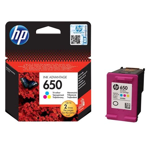 Hp Trois Couleurs Cartouche D Encre Hp D Origine Cz Ae Evo