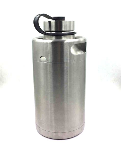 Products L Vacuum Insulated Beer Growler With Swing Lid