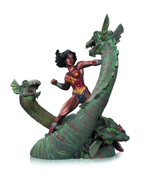 Wonder Woman Vs Hydra Mini Patina Statue - Walmart.com