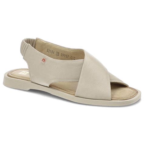 Beige Sandalen Nessi Bequeme Lederschuhe Armodo De