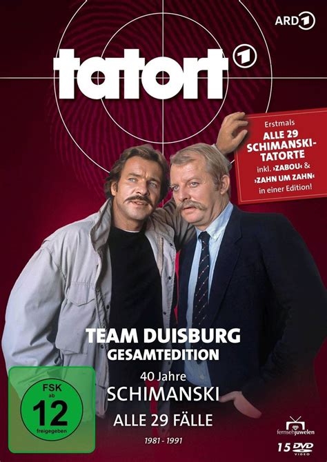 Tatort Duisburg 40 Jahre Schimanski Gesamtedition Alle 29 Folgen