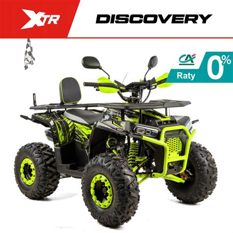 QUAD 125 XTR DISCOVERY AUTOMAT STORM FIRESHOT LEDY TRANSPORT RATY