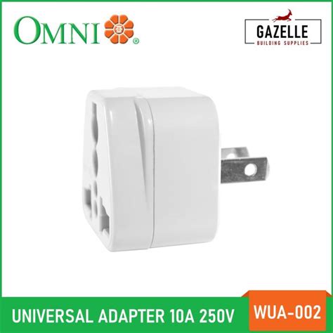 Omni Extension Cord Set W Universal Outlet And Switch 2 Meter Wire