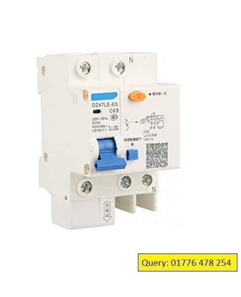 ELCB Earth Leakage Circuit Breaker RCCB SP+N 25A