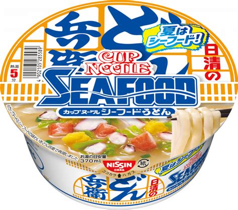 日清のどん兵衛 カップヌードルシーフードうどん 日清食品グループ