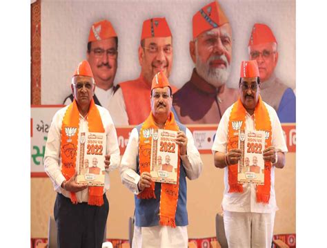 BJP Promises 20 Lakhs Jobs, Releases Manifesto for Gujarat Elections | HydNow