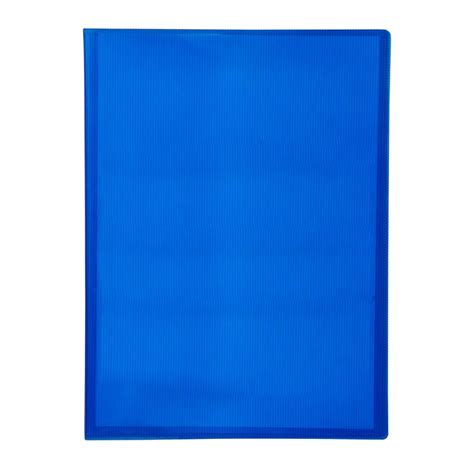 Avery Display Book A Non Refillable Pocket Soft Cover Blue Winc