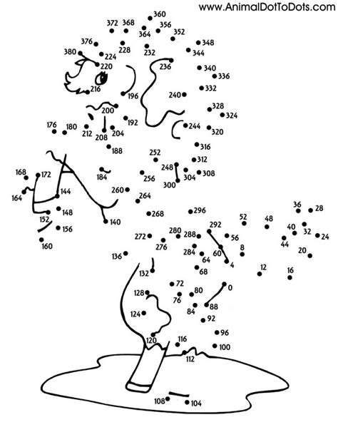 Medium Connect The Dots Printable