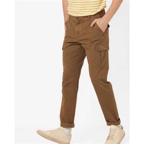 Mens Cargo Pants Stright Cut Cotton Lazada