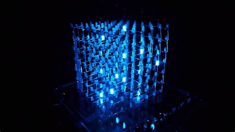 Led Cube Light Show Fade In Youtube