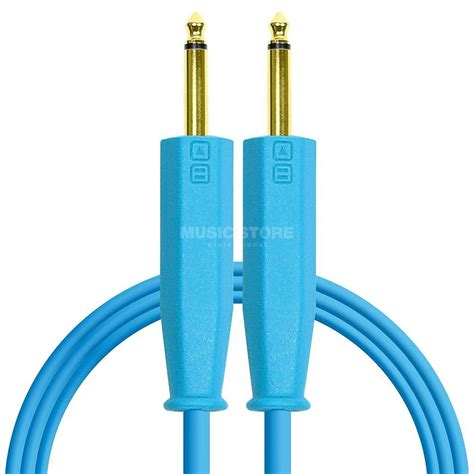 Dj Techtools 6 35mm Jack Chroma Cable 1 5m Blue Music Store Professional