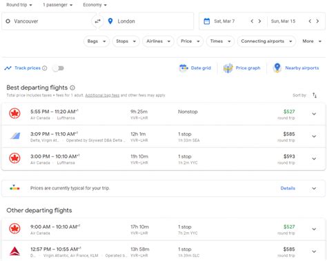 How To Use Google Flights Search Filters To Find Flights Travel Done