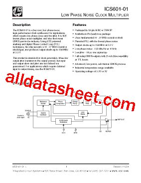 Ics G Ilf Datasheet Pdf Integrated Circuit Systems