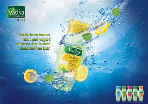 dabur vatika shampoo  behance