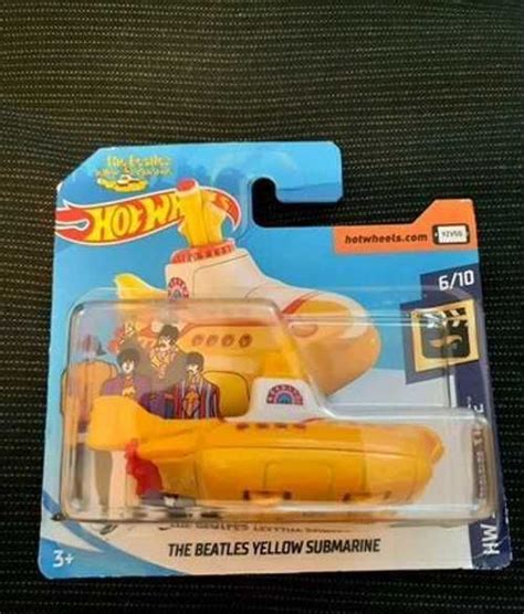 Hot wheels The Beatles Yellow Submarine Festima Ru частные объявления