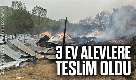 Ev Alevlere Teslim Oldu Genel Zonguldak Haberleri Zg R Halk N Sesi