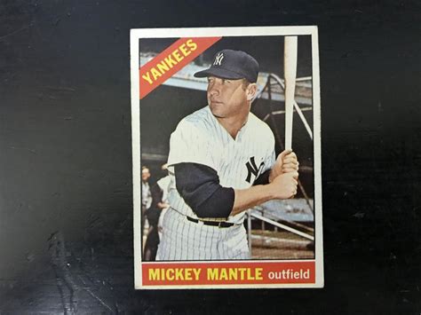 Sold Price 1966 Topps 50 Mickey Mantle Invalid Date EDT