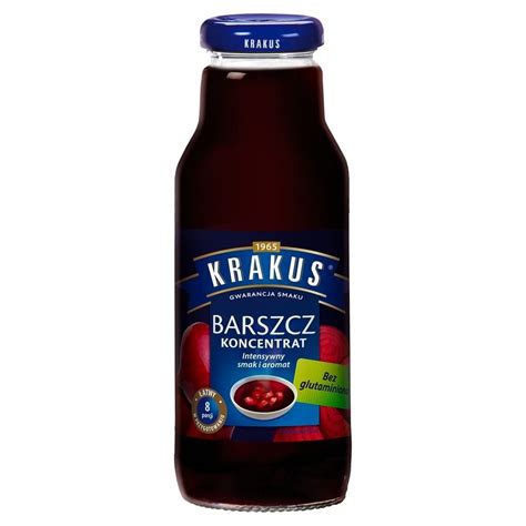 Krakus Barszcz koncentrat 300 ml Zakupy online z dostawą do domu