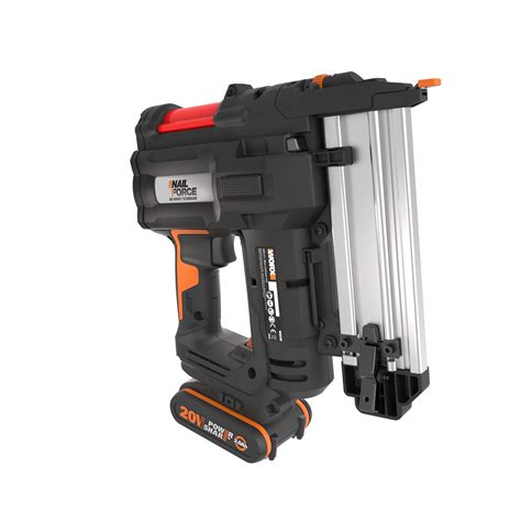 Worx 20v Nitro 2 In 1 Brad And Finish Nailer Stapler 2ah Powershare