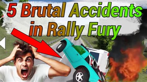 Rally Fury Extreme Racing Gameplay 5 Brutal Accidents Crash In