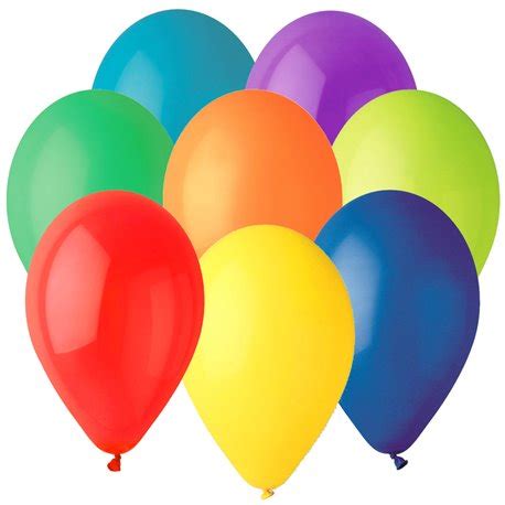 Assorted Latex Balloons 12 Inch 30 Cm Gemar G110 ASS Pack Of 100