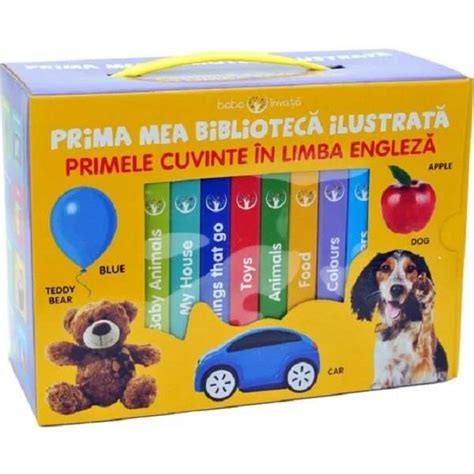 Bebe Invata Prima Mea Biblioteca Ilustrata Primele Cuvinte In Limba