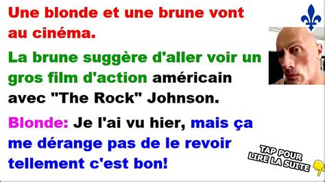 Une Blonde Et Une Brune Font Un Pari Au Cin Ma