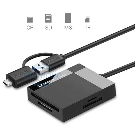 Ugreen Đầu Đọc Thẻ Nhớ Usb 3 0 Otg Dùng để đọc Thẻ Micro Sd Tf Sd Ms Cf