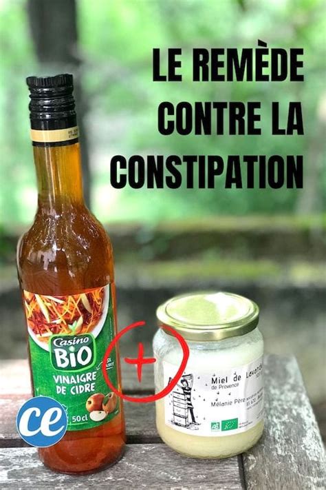 Miel Vinaigre De Cidre Le Meilleur Rem De Contre La Constipation