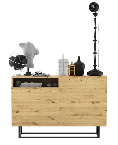 Komoda Loft Industrial szafka RTV Loft dąb Artisan 58153 sklep BRW