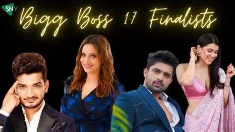 Bigg Boss 17 Finalists: The Intense Race To The Crown | ScreenNearYou