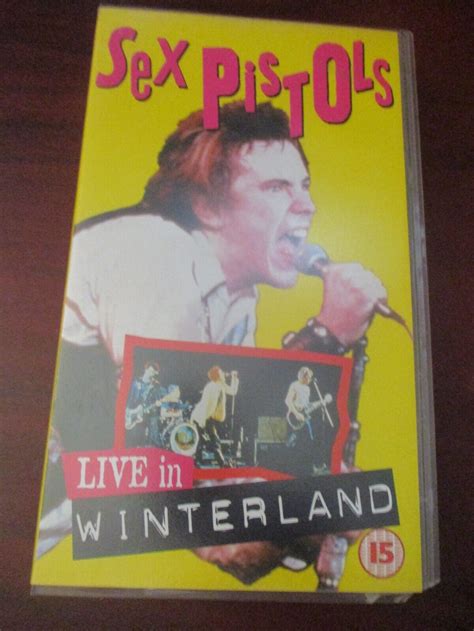 Sex Pistols Live In Winterland VHS 1996 For Sale Online EBay