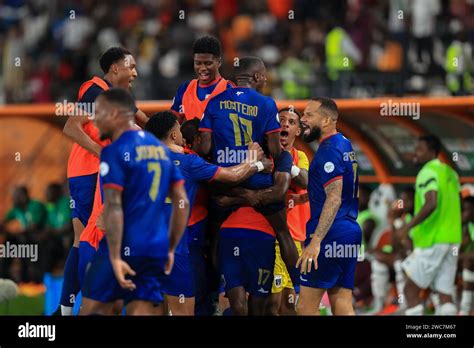 Abidjan, Nigeria. 14 Jan 2024. Ghana vs Cape Verde. African Cup of ...