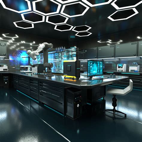 Scifi Interior Spaceship Interior Futuristic Interior Cyberpunk Sci