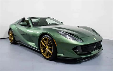 One-of-a-kind Ferrari 812 GTS hits the market for $750k