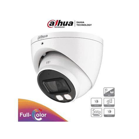 Camara Dahua Domo Full Color Mpx Lente Mm Ir Mts Metal