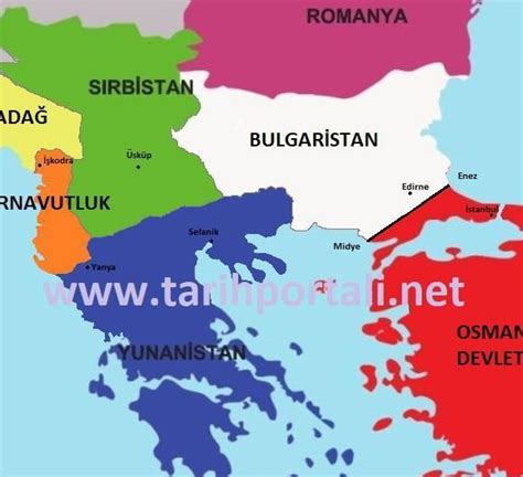 Birinci Balkan Savaşı sonrası için aşağıdakilerden hangisi söylenemez A