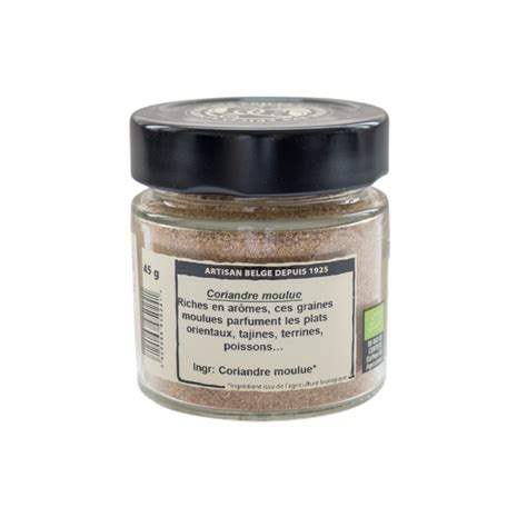 Comptoir Des Epices Ground Coriander 45g Organic