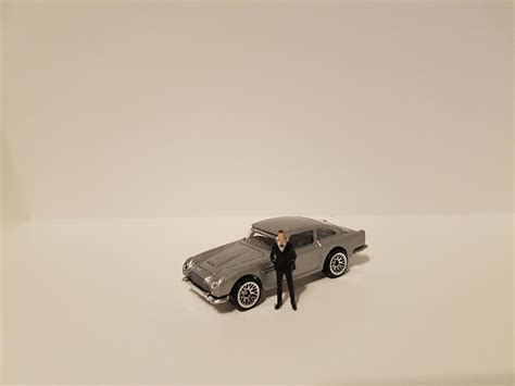 1 64 Scale Figures James Bond 3 My Custom Hot Wheels Decals