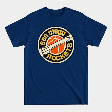 San Diego Rockets Retro Defunct Basketball - San Diego - T-Shirt sold by Populous Coconut | SKU ...