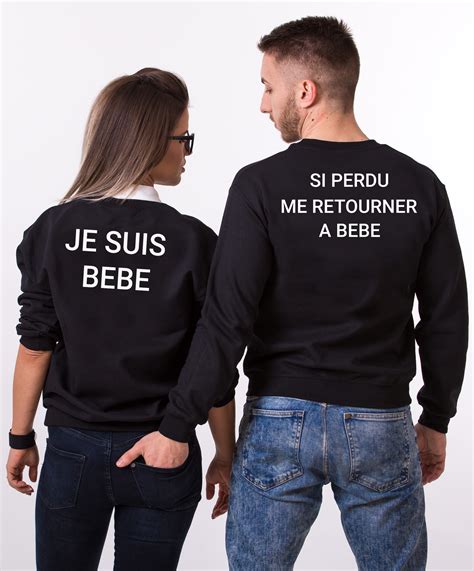 Sweat Pull Assortis Pour Couple Mr Mrs Myroxxe