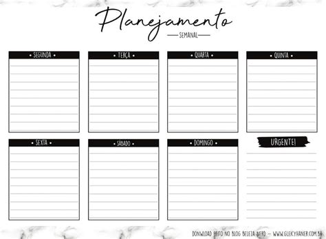 Planner De Estudos C D