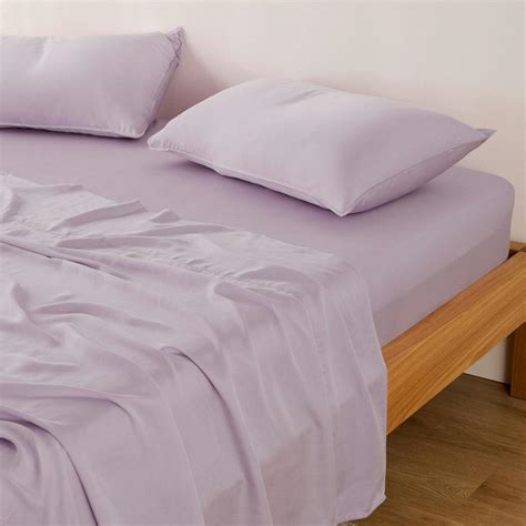 Kane Bamboo Lilac Bed Sheets Sheet Society