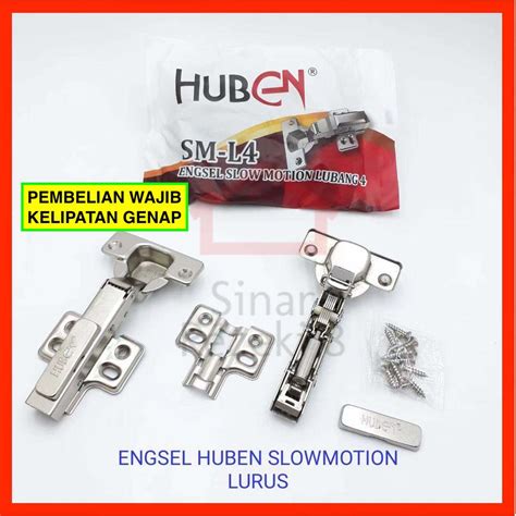 Jual Engsel Sendok Slow Motion Huben Sm L Hidrolik Soft Lurus Bengkok