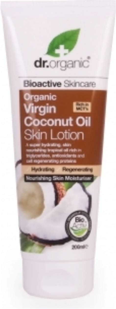 Organic Virgin Coconut Oil Skin Lotion Dr Organic Vitalabo Online Shop Europe