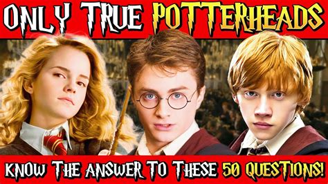 Ultimate Harry Potter Trivia Only True Potterheads Know The Answer To