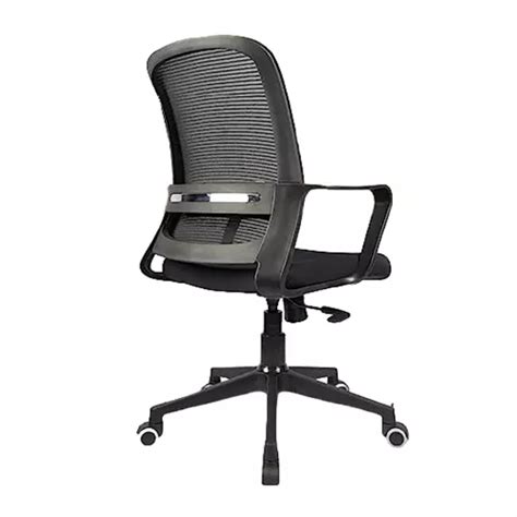 Buy Vergo Empower MB Black Mid Back Mesh Office Chair With Lumbar